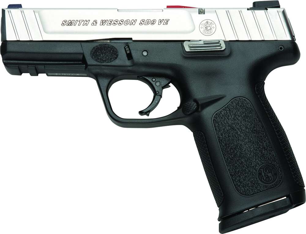 Handguns Smith&Wesson ZPAP M85 9mm SW SD9VE 9MM 4 SS DUO TONE 10RD • Model: ZPAP M85